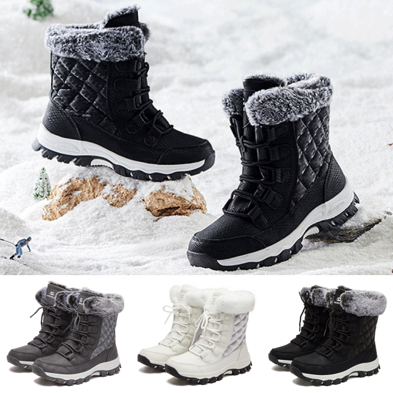 Womens Mens Slip Resistant Snow Boots Lightweight Winter Boot Cold Weather  Work