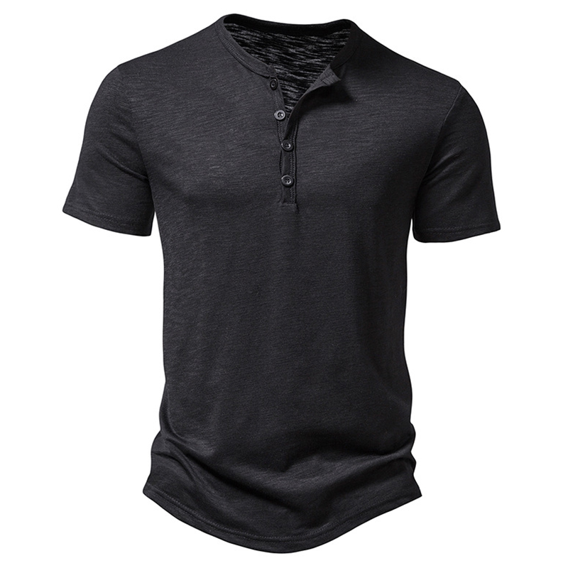 Tシャツ・カットソー [COLN] philly henley neck loose fit short sleeve T-shirt 4c 09_2_1_3_0620_0620.jpg