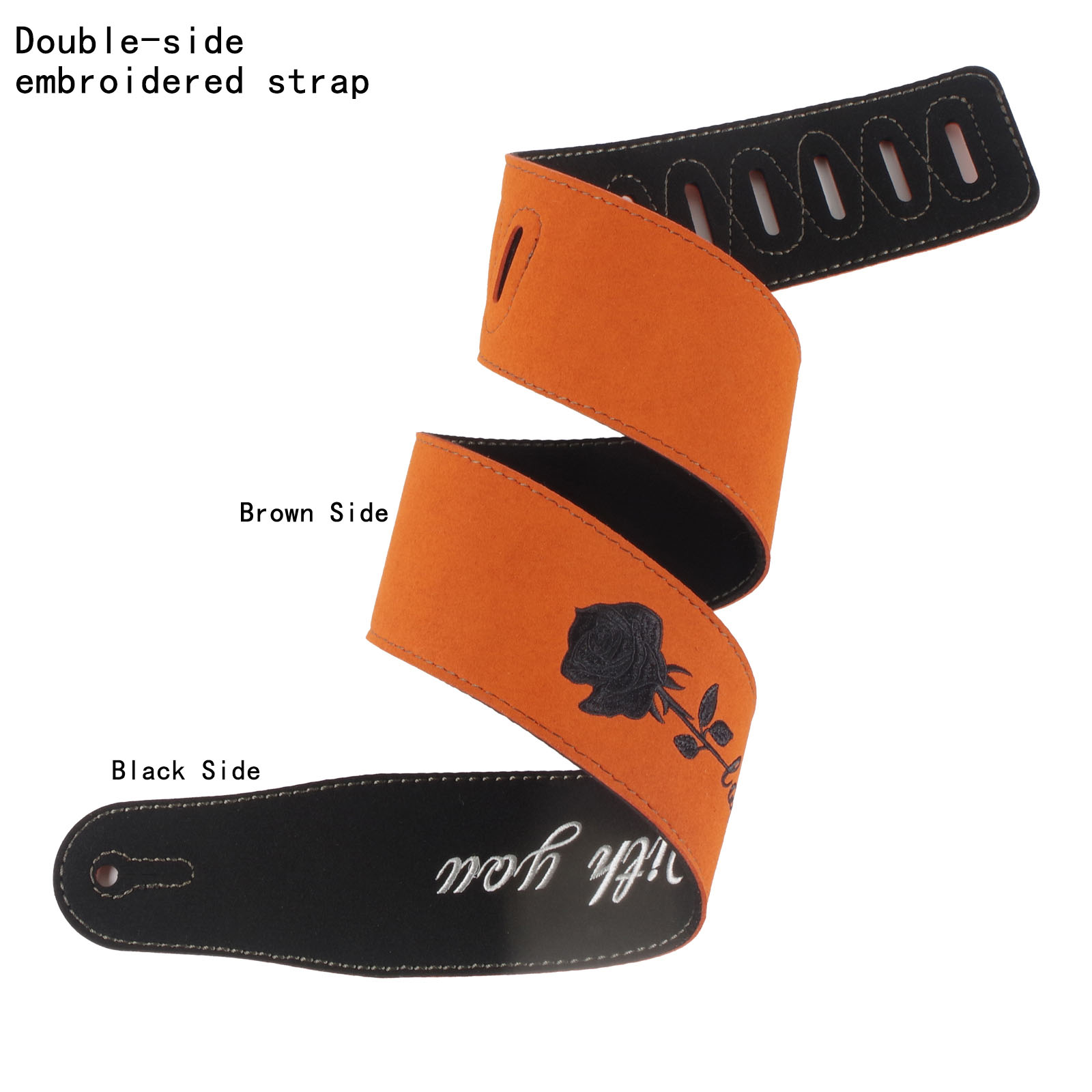 RHS-10 Guitar Strap Soft Comfortable 105-145cm (41'-57